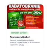 Żabka: Zbieraj rabaty w tygodniu, oszczędzaj w soboty!