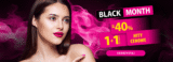 Hebe startuje z Black Month – ponad 700 produktów w promocji 1+1 gratis!